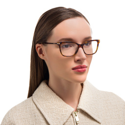 Shop EYE'M Cat-Eye Eyeglasses in Havana online.