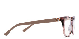 EYE'M Cat Eye Eyeglasses in Nude – Product Photo 3