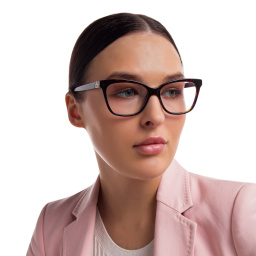 Shop EYE'M Cat Eye Eyeglasses in Dark Havana online.