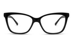 EYE'M Cat Eye Eyeglasses in Matte Black – Product Photo 1