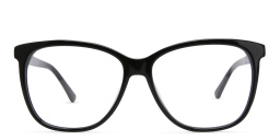 EYE'M Square Eyeglasses in Black – Product Photo 1
