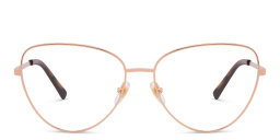 EYE'M Cat Eye Eyeglasses in Rose Gold – Product Photo 1