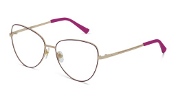 EYE'M Cat Eye Eyeglasses in Purple – Product Photo 2