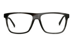 EYE'M Square Eyeglasses in Grey – Product Photo 1