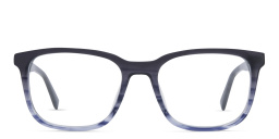 EYE'M Square Eyeglasses in Blue – Product Photo 1