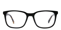 EYE'M Square Eyeglasses in Shiny Havana – Product Photo 1
