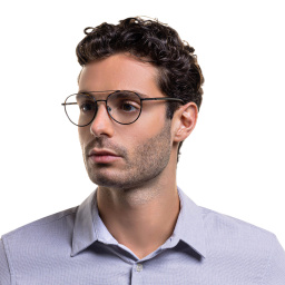 EYE'M Round Eyeglasses in Havana – Product Photo 5