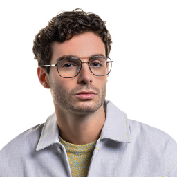 نظارة طبية مربعة كبيرة من EYE'M بلون أسود - صورة المنتج 6