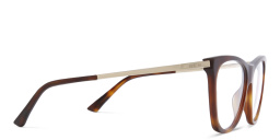 EYE'M Cat Eye Eyeglasses in Havana – Product Photo 3