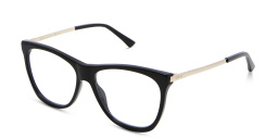 EYE'M Cat Eye Eyeglasses in Black – Product Photo 2