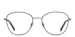 EYE'M Round Eyeglasses in Black – Product Photo 1