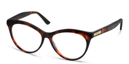 EYE'M Cat Eye Eyeglasses in Havana – Product Photo 2