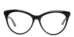 EYE'M Cat-Eye Eyeglasses in Black – Product Photo 1