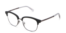EYE'M Square Eyeglasses in Gunmetal – Product Photo 2