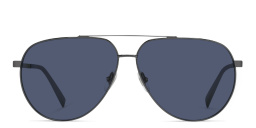 EYE'M Aviator Sunglasses in Gunmetal – Product Photo 1