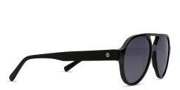 Shop EYE'M Aviator Sunglasses in Black online.