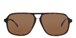 EYE'M Aviator Sunglasses in Havana – Product Photo 1