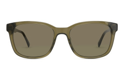 EYE'M Square Sunglasses in Green – Product Photo 1
