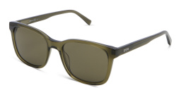 EYE'M Square Sunglasses in Green – Product Photo 2