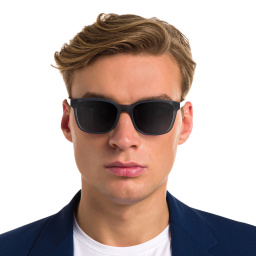 Shop EYE'M Square Sunglasses in Grey online.