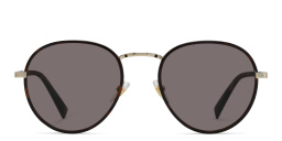 EYE'M Round Sunglasses in Havana – Product Photo 1