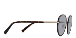 EYE'M Round Sunglasses in Havana – Product Photo 3