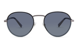 EYE'M Round Sunglasses in Gunmetal – Product Photo 1