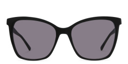 EYE'M Cat Eye Sunglasses in Black – Product Photo 1
