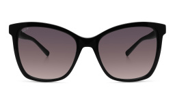 EYE'M Cat Eye Sunglasses in Black – Product Photo 1