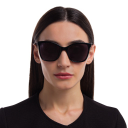 نظارة شمسية بإطار كات آي من EYE'M بلون أسود - صورة المنتج 5