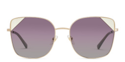 EYE'M Cat Eye Sunglasses in Gold – Product Photo 1