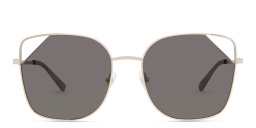 EYE'M Cat Eye Sunglasses in Gold – Product Photo 1