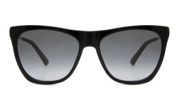 EYE'M Cat Eye Sunglasses in Black – Product Photo 1
