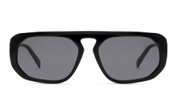 EYE'M Irregular Sunglasses in Black – Product Photo 1