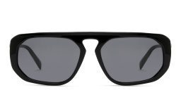 EYE'M Irregular Sunglasses in Black – Product Photo 1