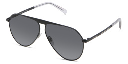 Shop EYE'M Aviator Sunglasses in Black online.