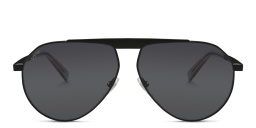 EYE'M Aviator Sunglasses in Matte Black – Product Photo 1