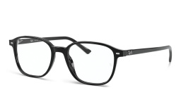 Ray-Ban Leonard Square Eyeglasses in Black – Product Photo 2