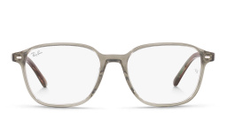 Leonard Square Eyeglasses من راي بان بلون أخضر شفاف - صورة المنتج 1