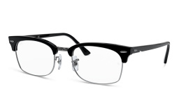 Shop Ray-Ban Rectangle Eyeglasses in Black online.