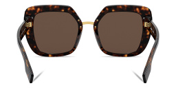 BURBERRY Square Sunglasses in Dark Havana – Product Photo 4