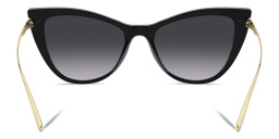 Dolce & Gabbana Cat Eye Sunglasses in Black – Product Photo 4