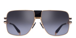 نظارة شمسية 1914 بإطار أفياتور للجنسين من بالمان بلون ذهبي - صورة المنتج 1