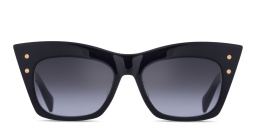 Shop BALMAIN B-II Cat-Eye Sunglasses in Black online.