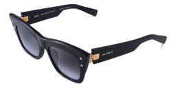 Shop BALMAIN B-II Cat-Eye Sunglasses in Black online.