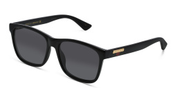 GUCCI Rectangle Sunglasses in Black – Product Photo 2