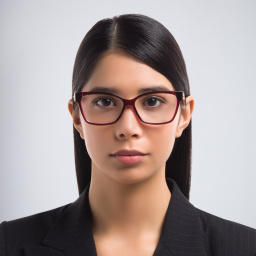 Shop GUCCI Wide Cat-Eye Eyeglasses in Red online.