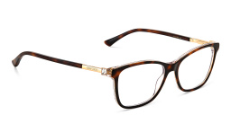 JIMMY CHOO Cat-Eye Eyeglasses in Havana – Product Photo 3