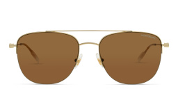 MONTBLANC Square Sunglasses in Gold – Product Photo 1