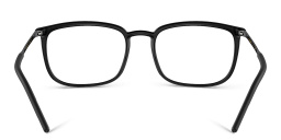 Dolce & Gabbana Wide Rectangle Eyeglasses in Black – Product Photo 4